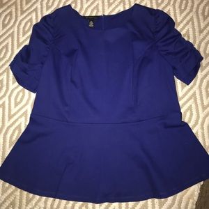 International Concepts Woman Navy Blue Top
